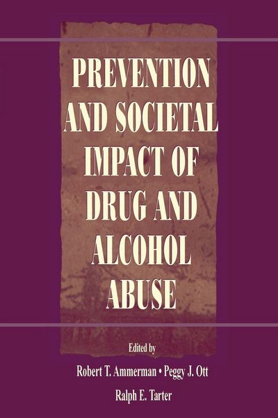 Produktbild: Prevention and Societal Impact of Drug and Alcohol Abuse