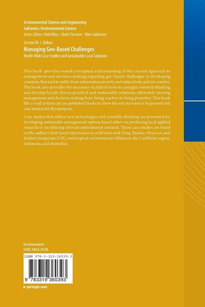 Produktbild: Managing Geo-Based Challenges