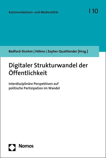 Produktbild: Digitaler Strukturwandel der &Ouml;ffentlichkeit