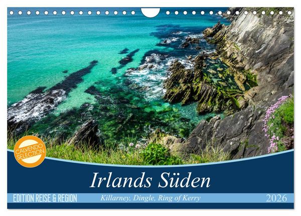 Produktbild: Irlands fanzinierender S&uuml;den (Wandkalender 2026 DIN A4 quer), CALVENDO Monatskalender