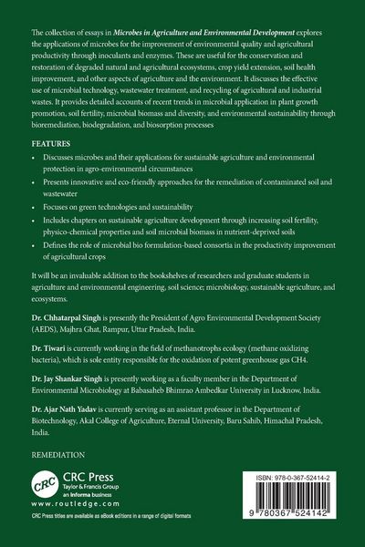 Produktbild: Microbes in Agriculture and Environmental Development