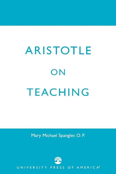 Produktbild: Aristotle on Teaching