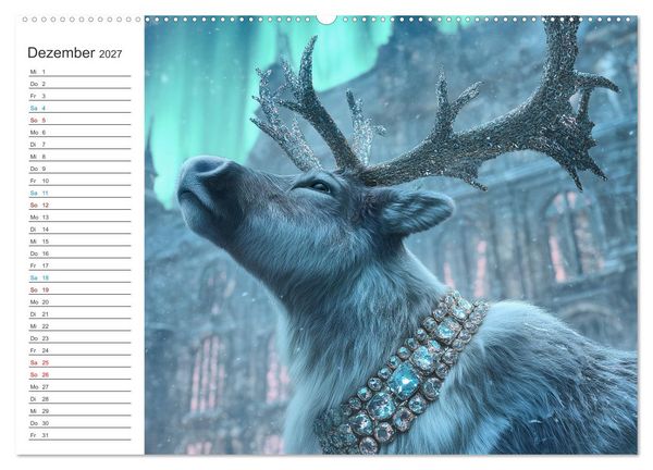 Produktbild: Tierisch genial (Wandkalender 2027 DIN A2 quer), CALVENDO Monatskalender