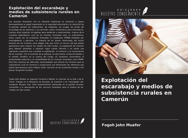Produktbild: Explotaci&oacute;n del escarabajo y medios de subsistencia rurales en Camer&uacute;n