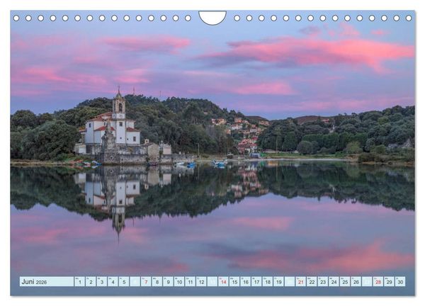 Produktbild: Nordspanien, wilde Atlantikk&uuml;ste und hohe Berge (Wandkalender 2026 DIN A4 quer), CALVENDO Monatskalender