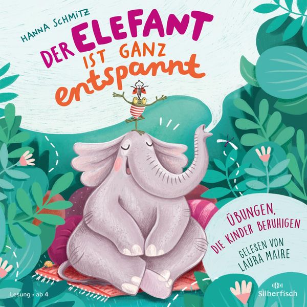 Der Elefant ist ganz entspannt. Übungen, die Kinder beruhigen - Hanna Schmitz, CD, 9783745603996