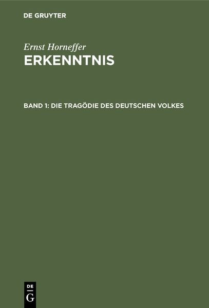 Produktbild: Die Trag&ouml;die des deutschen Volkes