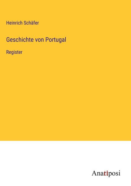 Produktbild: Geschichte von Portugal