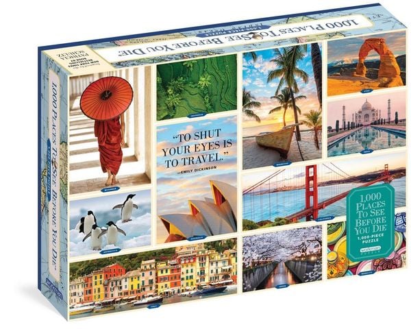 Produktbild: 1,000 Places to See Before You Die 1,000-Piece Puzzle