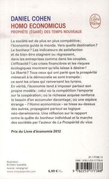 Produktbild: Homo Economicus: Proph(c).Te ((C)(C)Gar(c)(C)) Des Temps Nouveaux