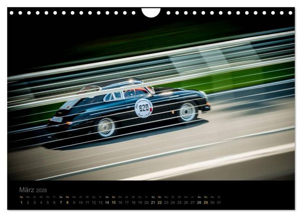 Produktbild: Porsche 356 - Racing (Wandkalender 2026 DIN A4 quer), CALVENDO Monatskalender