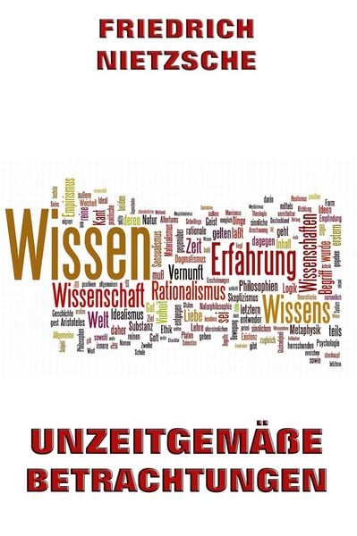 Produktbild: Unzeitgem&auml;&szlig;e Betrachtungen