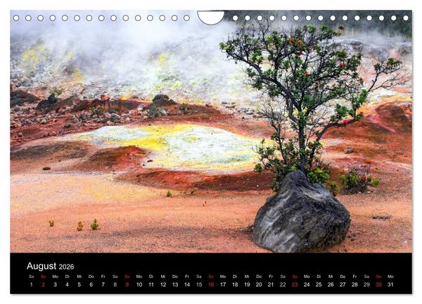 Produktbild: The Unknown HAWAII (Wandkalender 2026 DIN A4 quer), CALVENDO Monatskalender