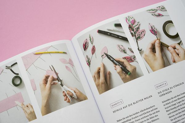 Produktbild: Zimmerpflanzen aus der Papierwerkstatt