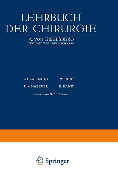 Produktbild: Lehrbuch der Chirurgie