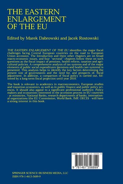 Produktbild: The Eastern Enlargement of the EU
