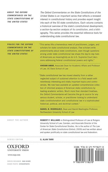 Produktbild: The New Jersey State Constitution