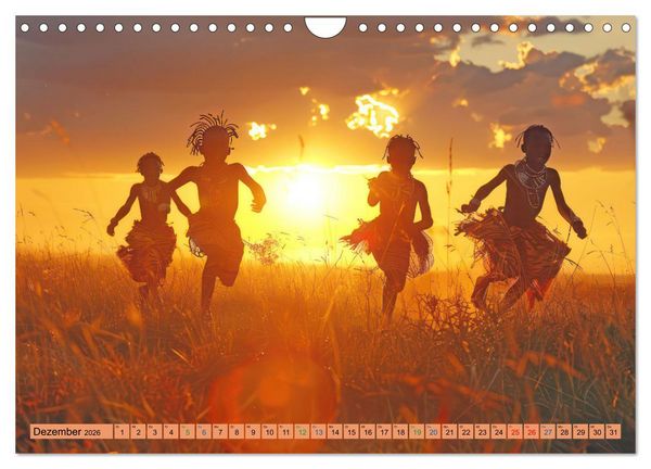 Produktbild: Afrikas urt&uuml;mliche Sch&ouml;nheit (Wandkalender 2026 DIN A4 quer), CALVENDO Monatskalender