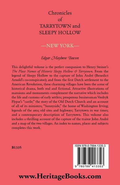Produktbild: Chronicles of Tarrytown and Sleepy Hollow (New York)