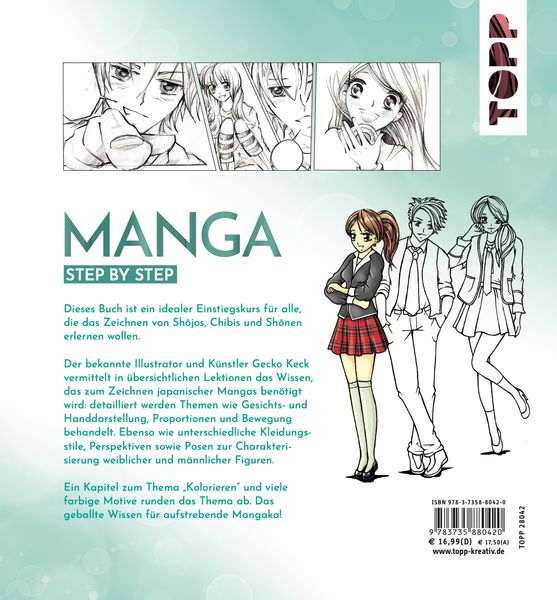 Produktbild: Manga Step by Step