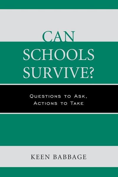 Produktbild: Can Schools Survive?