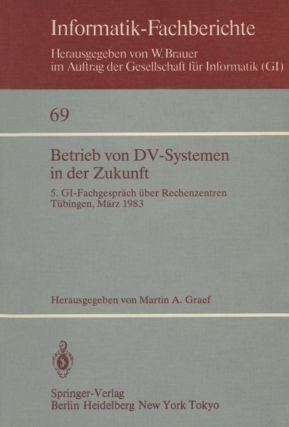 Produktbild: Betrieb von DV-Systemen in der Zukunft
