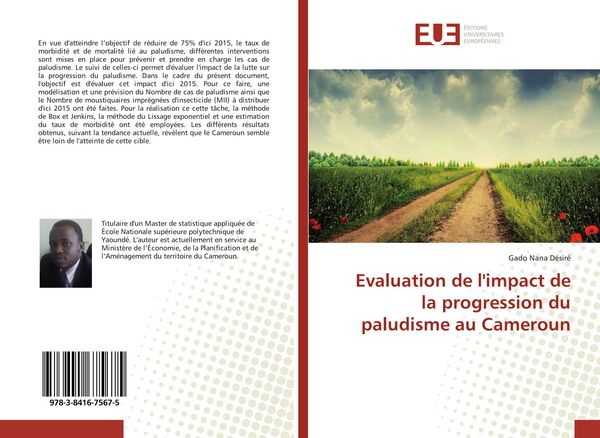 Produktbild: Evaluation de l'impact de la progression du paludisme au Cameroun