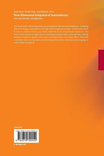 Produktbild: Three-Dimensional Integration of Semiconductors