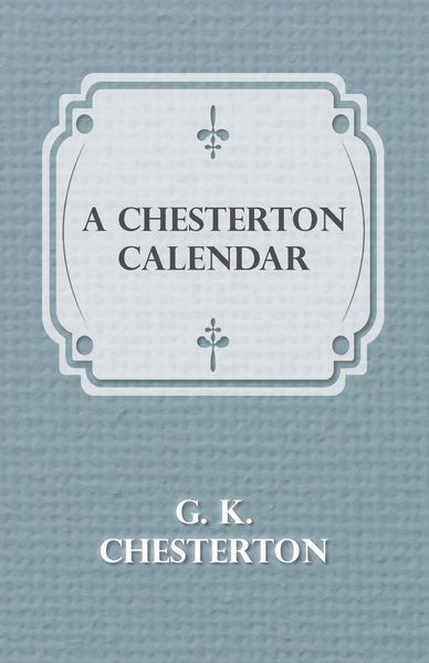 Produktbild: A Chesterton Calendar