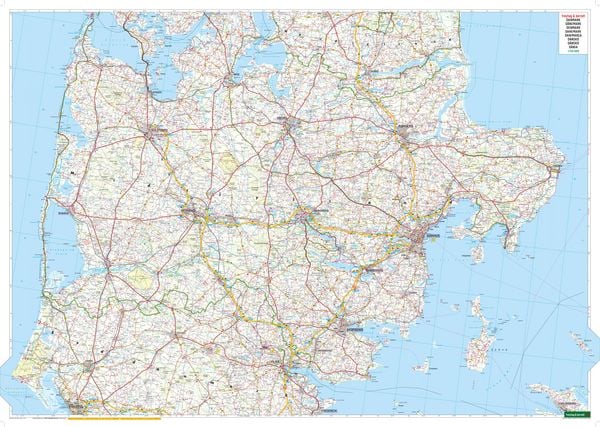 Produktbild: D&auml;nemark Nord und S&uuml;d, Stra&szlig;enkarten-Set 1:150.000, freytag & berndt