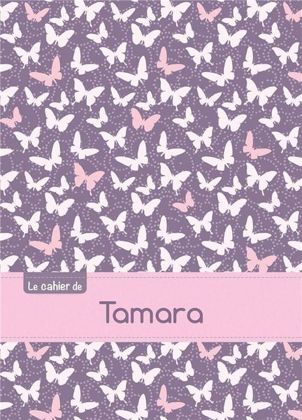 Produktbild: Cahier tamara blanc,96p,a5