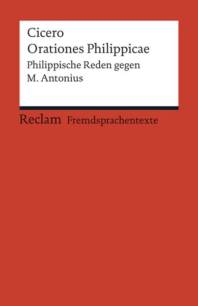 Produktbild: Orationes Philippicae