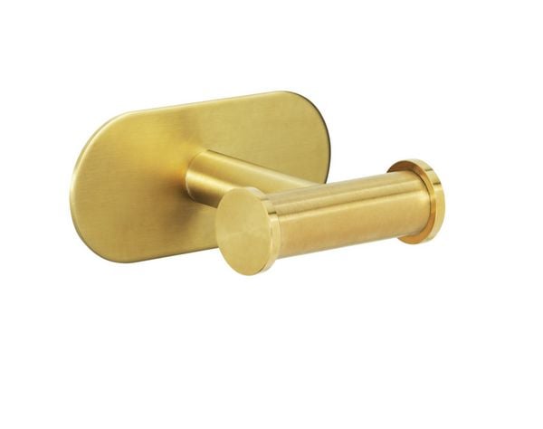 Produktbild: Turbo-Loc&reg;&nbsp;Wandhaken Mod. Orea Duo Gold Matt, Befestigen ohne bohren