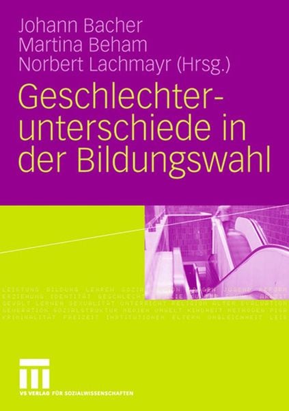 Produktbild: Geschlechterunterschiede in der Bildungswahl
