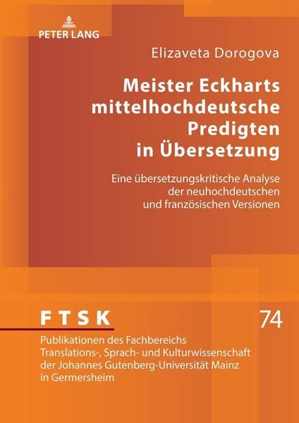 Produktbild: Meister Eckharts mittelhochdeutsche Predigten in &Uuml;bersetzung
