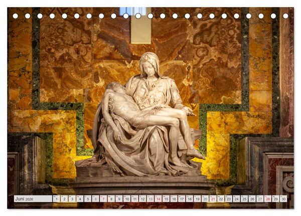 Produktbild: Italien - Rom (Tischkalender 2026 DIN A5 quer), CALVENDO Monatskalender