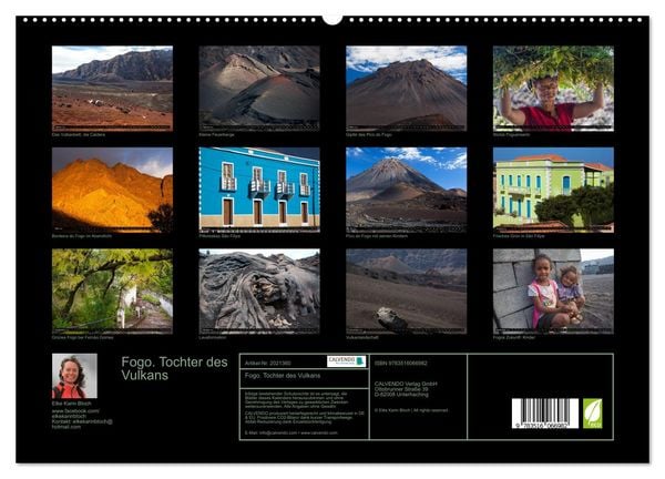 Produktbild: Fogo. Tochter des Vulkans (hochwertiger Premium Wandkalender 2026 DIN A2 quer), Kunstdruck in Hochglanz