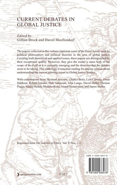 Produktbild: Current Debates in Global Justice