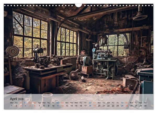 Produktbild: Old machine - nobody's child (Wall Calendar 2026 DIN A3 landscape), CALVENDO 12 Month Wall Calendar