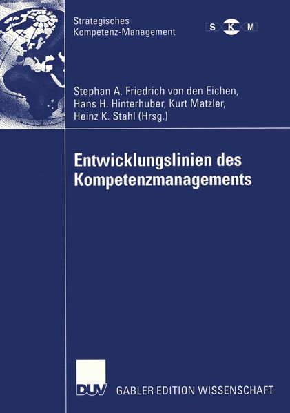 Produktbild: Entwicklungslinien des Kompetenzmanagements