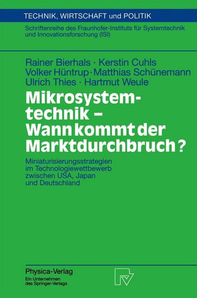 Produktbild: Mikrosystemtechnik - Wann kommt der Marktdurchbruch?