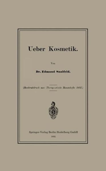 Produktbild: Ueber Kosmetik