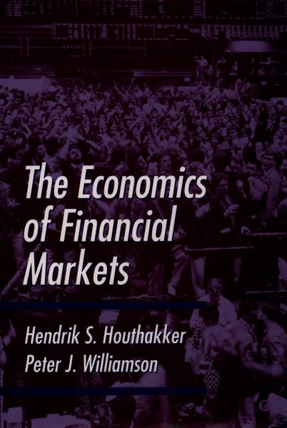 Produktbild: The Economics of Financial Markets