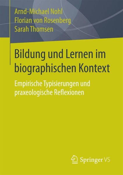 Produktbild: Bildung und Lernen im biographischen Kontext