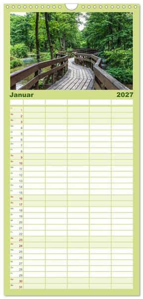 Produktbild: Familienplaner 2027 - Faszination Bosnien-Herzegowina mit 5 Spalten (Wandkalender, 21 x 45 cm) CALVENDO