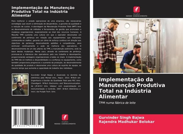 Produktbild: Implementa&ccedil;&atilde;o da Manuten&ccedil;&atilde;o Produtiva Total na Ind&uacute;stria Alimentar
