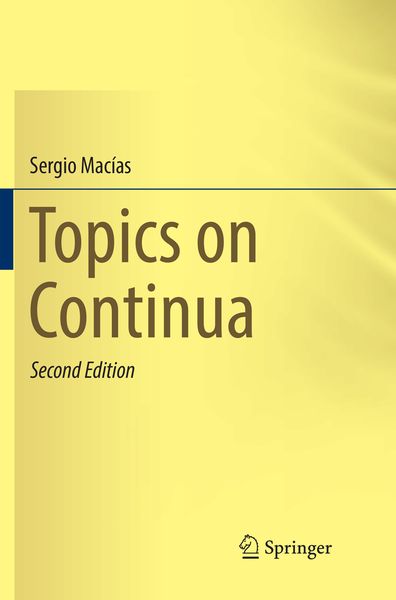 Produktbild: Topics on Continua