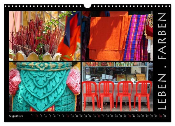 Produktbild: Kambodscha - Highlights aus Asien 2026 (Wandkalender 2026 DIN A3 quer), CALVENDO Monatskalender