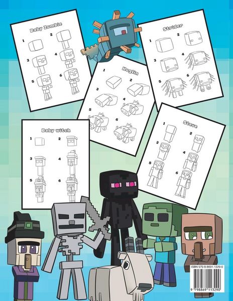 Produktbild: Drawing Chibi Mobs for Minecrafters