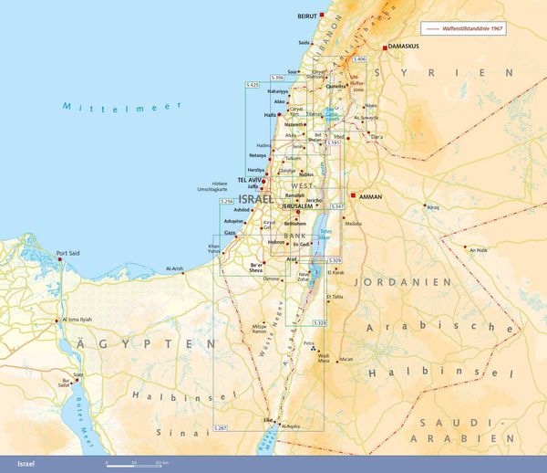 Produktbild: TRESCHER Reisef&uuml;hrer Israel und Pal&auml;stina